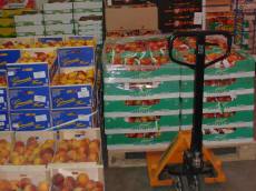 Verkauf von Früchten, Gemüse und Zitrusfrüchten